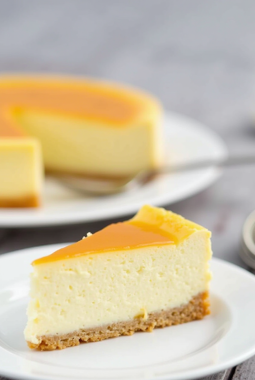 Japanese Cheesecake : Light and Fluffy Delight