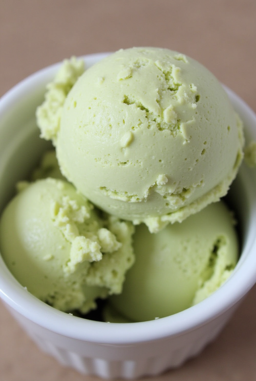 Matcha Ice Cream : Creamy Green Tea Goodness