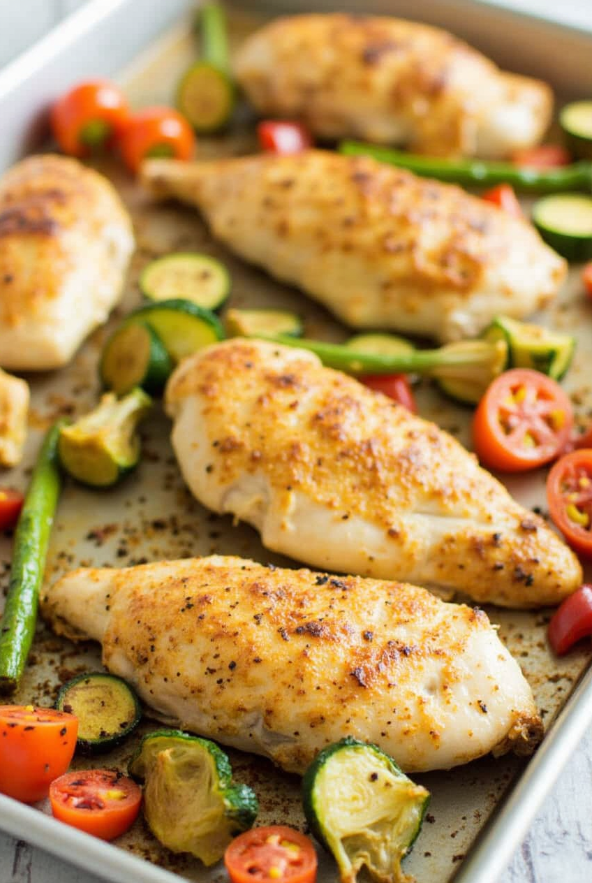 Sheet Pan Chicken and Veggies